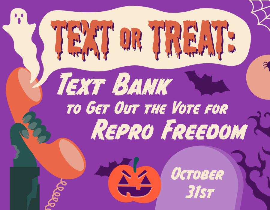 Text or Treat Text Bank for Repro Freedom