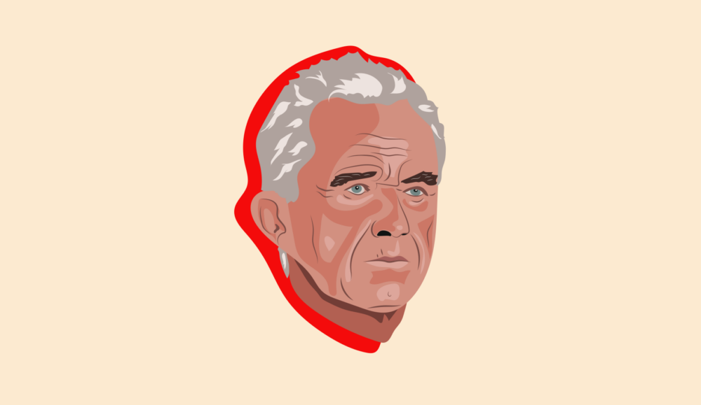 Illustration of Robert F Kennedy Jr, Secretary of Health and Human Services Nominee