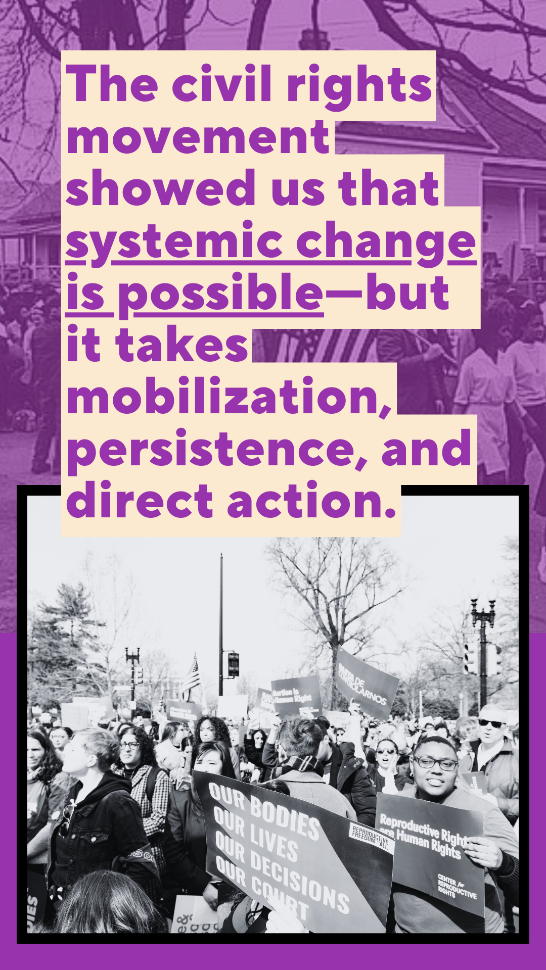 Lessons from the Civil Rights era