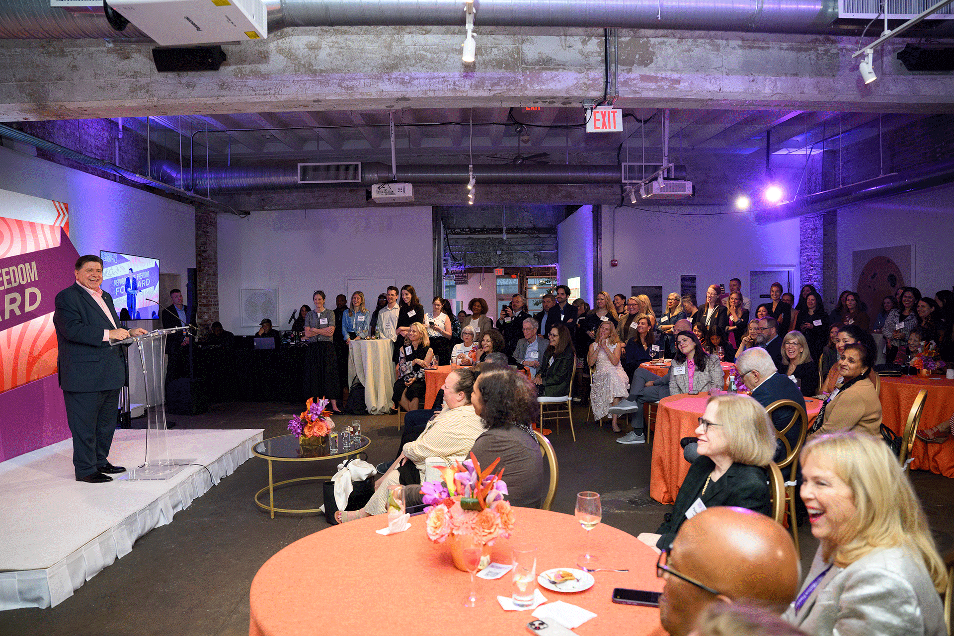 Gov. JB Pritzker speaks at Reproductive Freedom Forward
