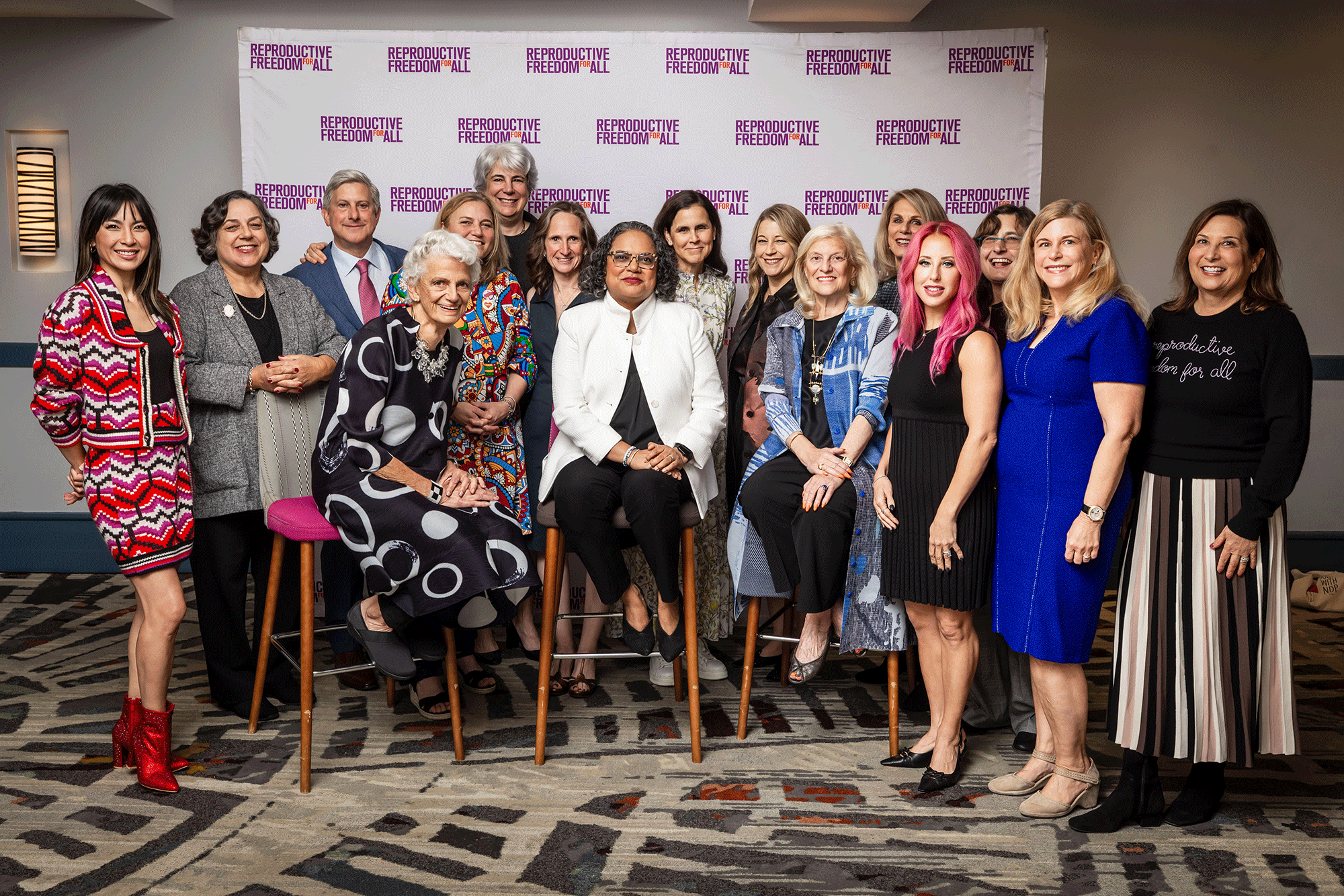 25h Reproductive Freedom Luncheon attendees