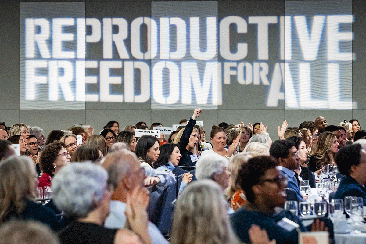 25h Reproductive Freedom Luncheon attendees