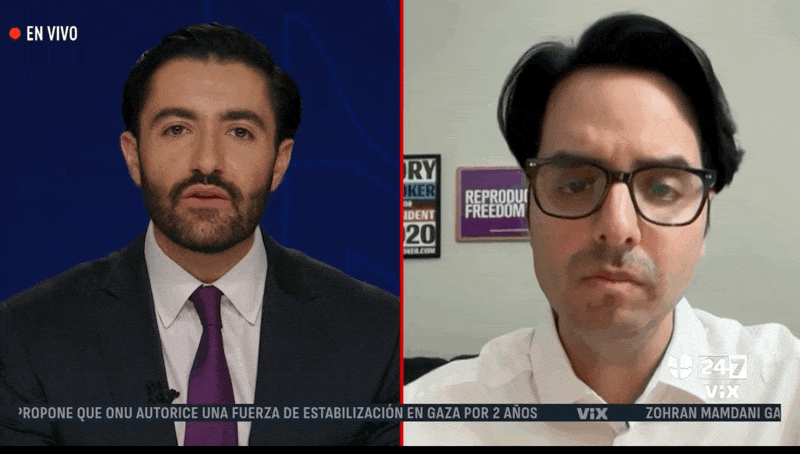 David Berrios on Univision’s A Esta Hora