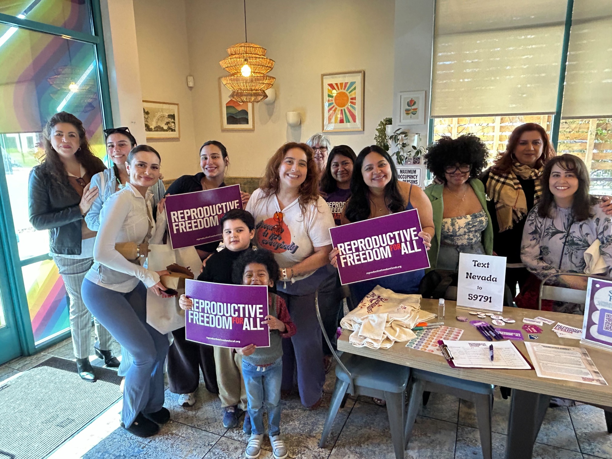 Members of Reproductive Freedom for All Nevada