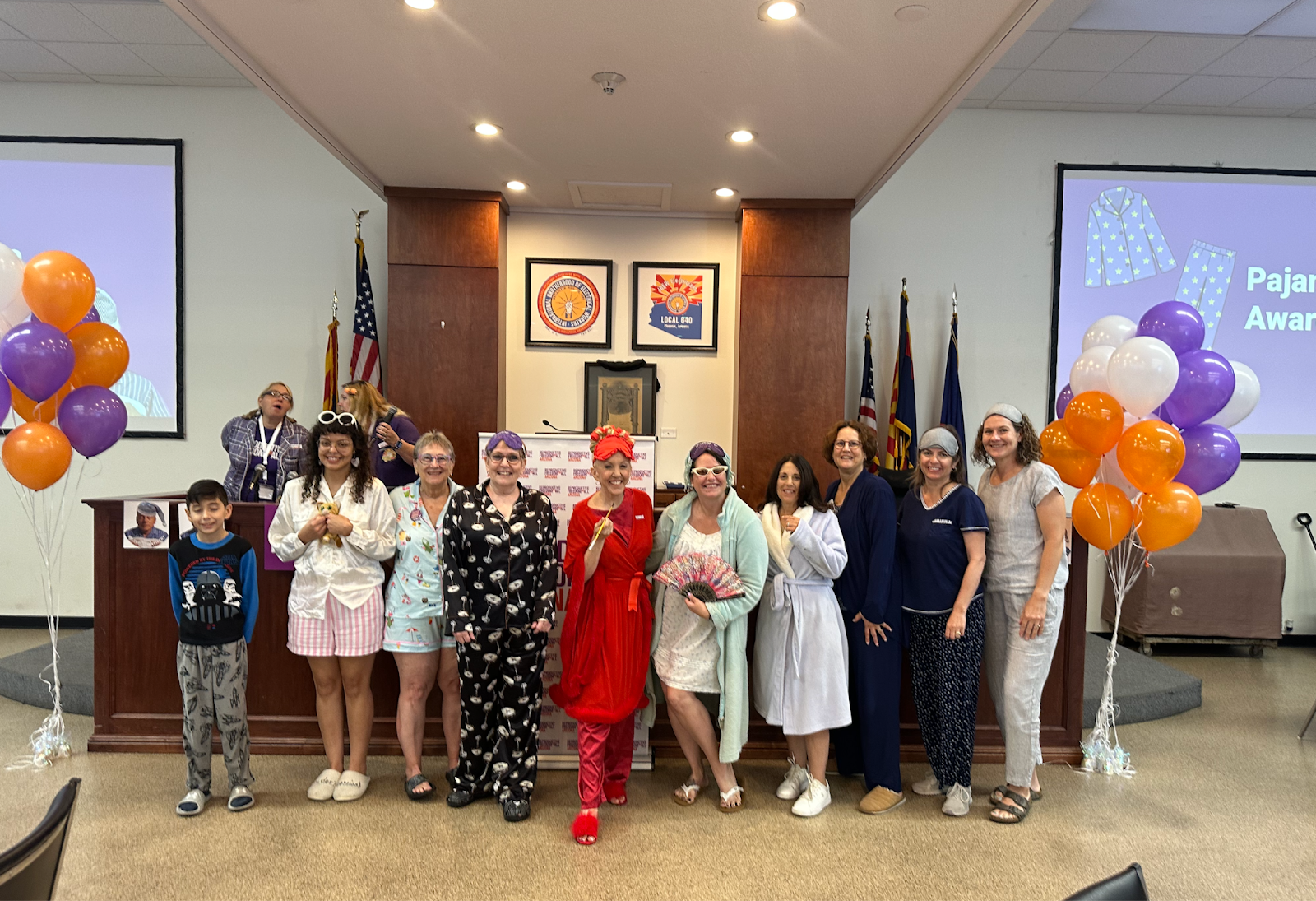 Reproductive Freedom for All Arizona hosted "Sleepy Schweikert Snoozefest", a pajama-themed protest to hold Rep. David Schweikert accountable for sleeping through a major vote on the federal budget bill.