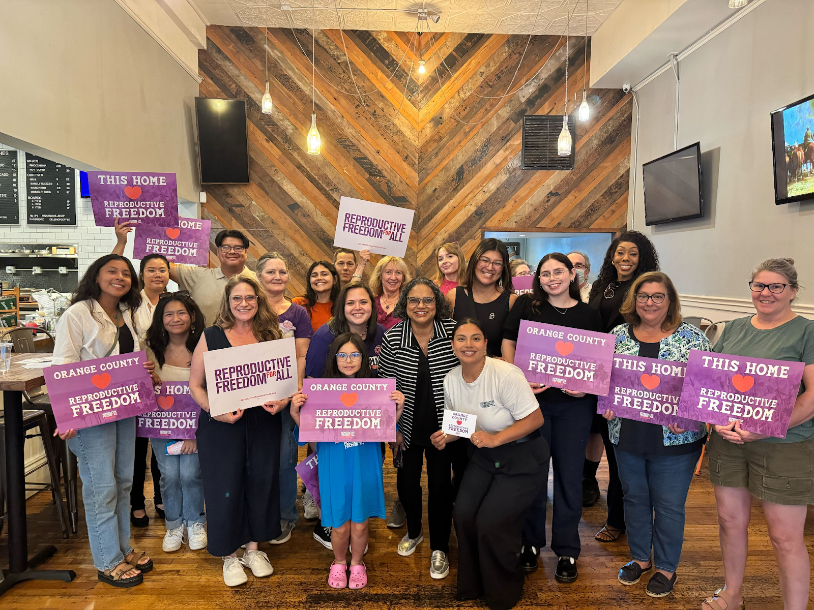 Reproductive Freedom for All California August recess 2025.