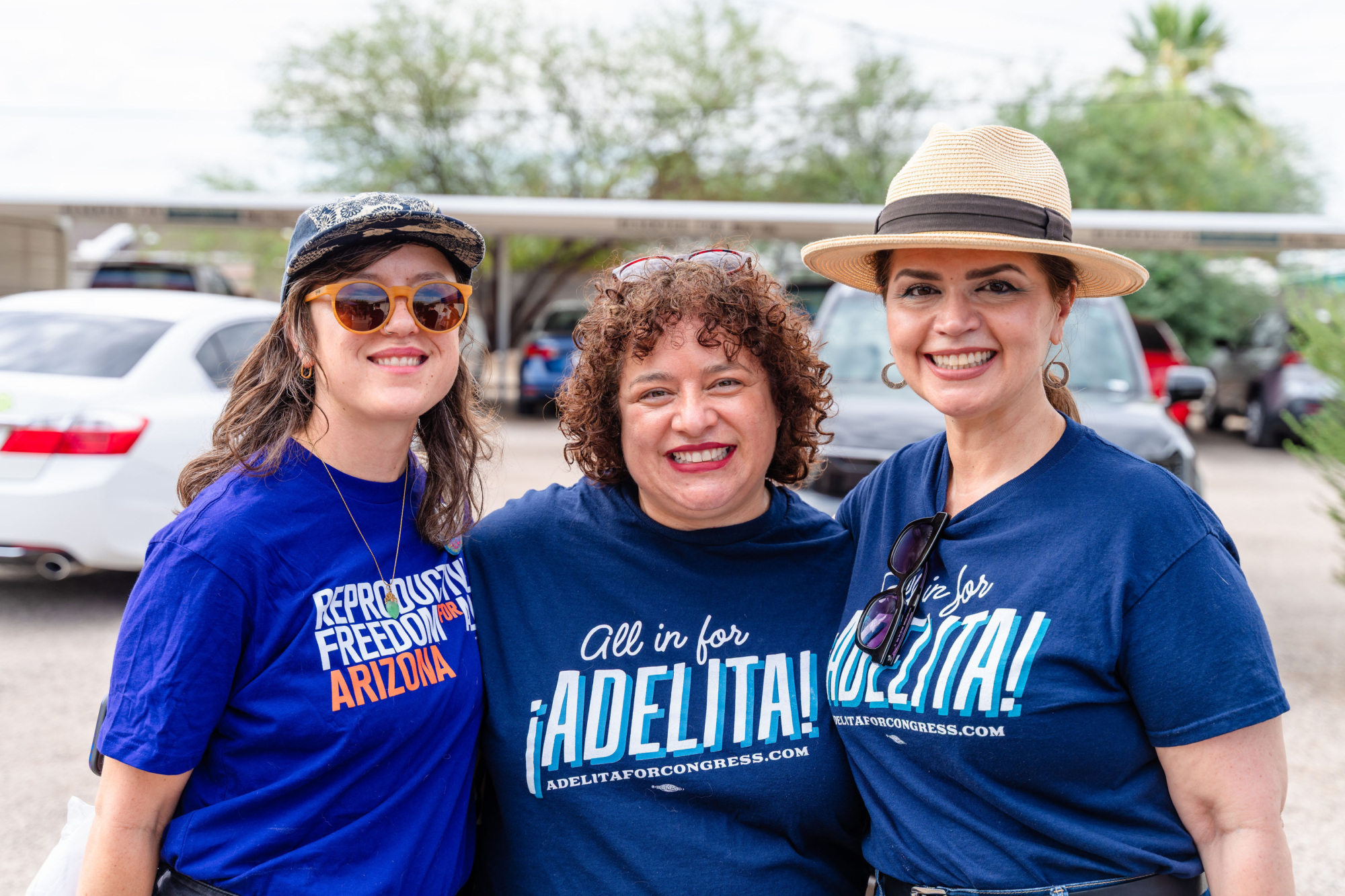 Reproductive Freedom for All Arizona members get ready to canvass for Adelita Grijalva.