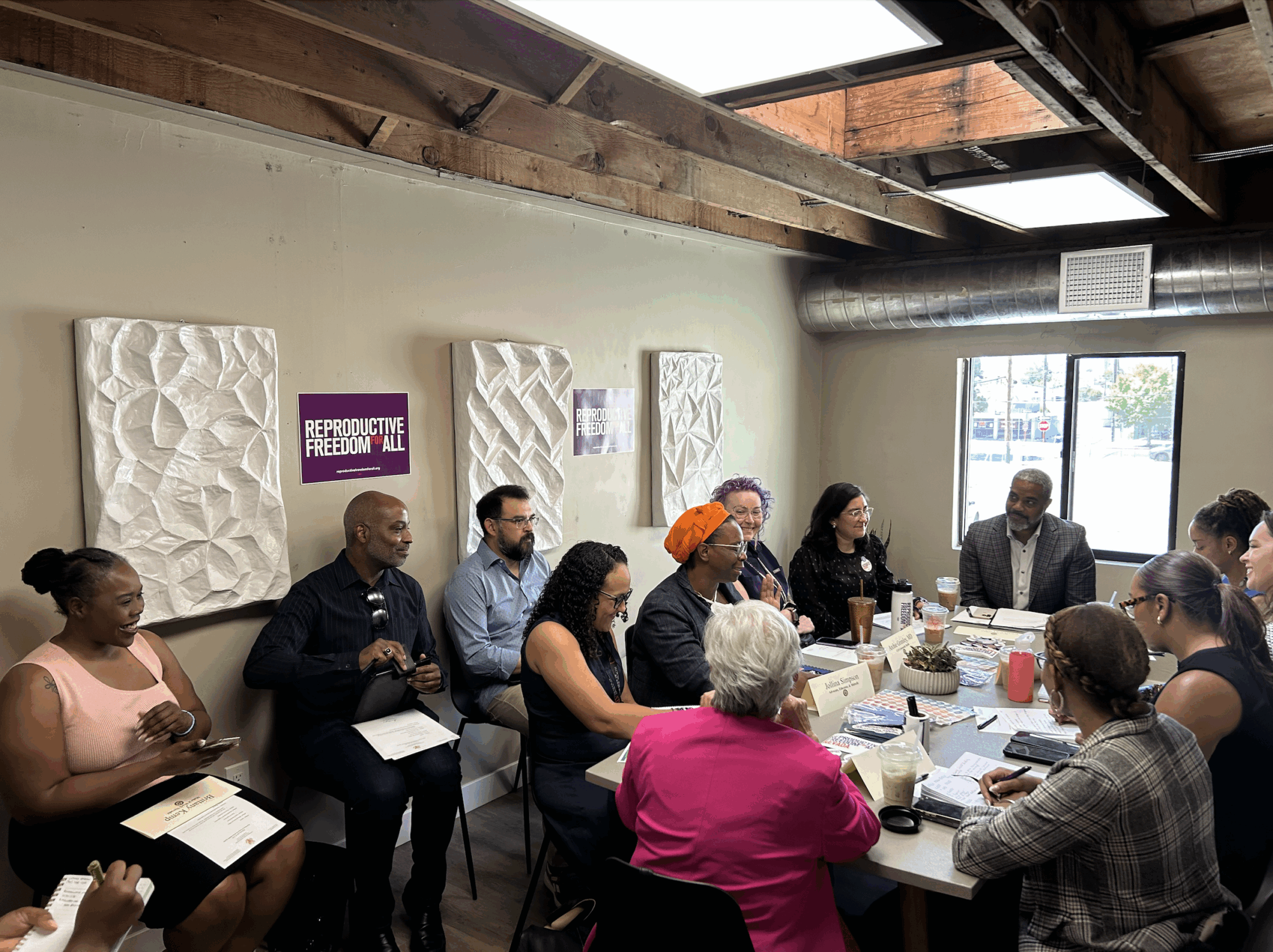 Reproductive Freedom for All Nevada gathers for August recess in 2025, meeting with Reproductive Freedom champion Rep. Steven Horsford.