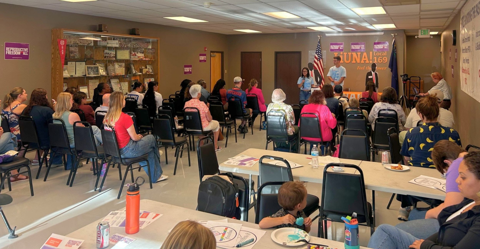 Repro Freedom for All Nevada hosted a town hall in U.S. Rep. Mark Amodei's district to call him out for voting to defund our health care.