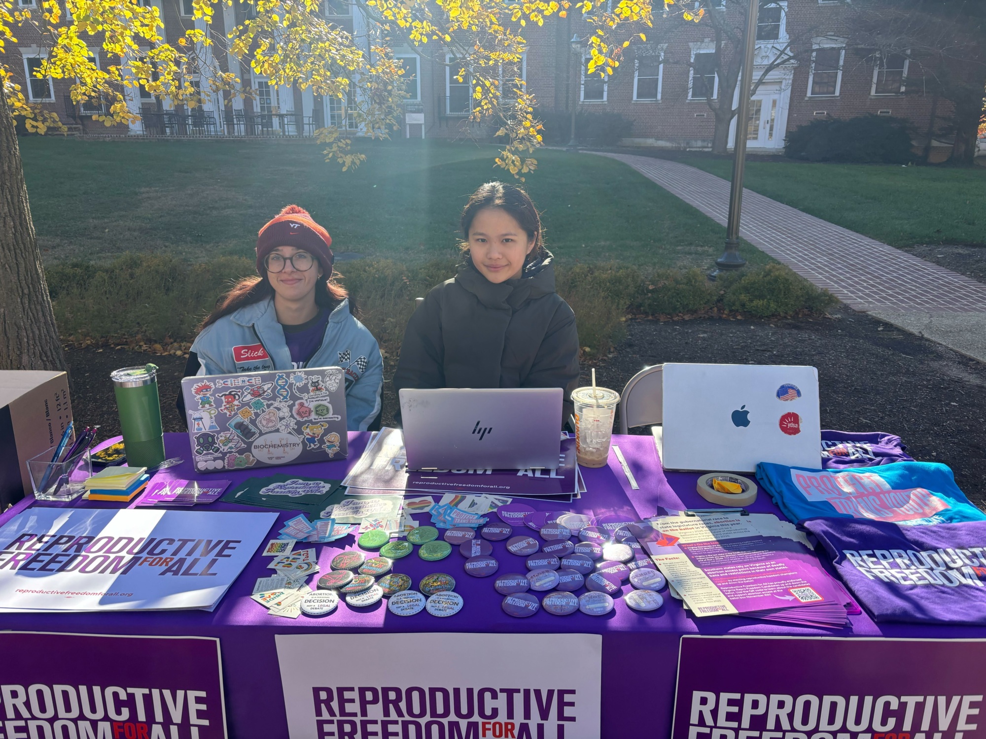 Repro for All on campus during 2025 election cycle