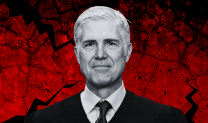 Supreme Court Justice Neil Gorscuh has ties to The Federalist Society, an anti-abortion group