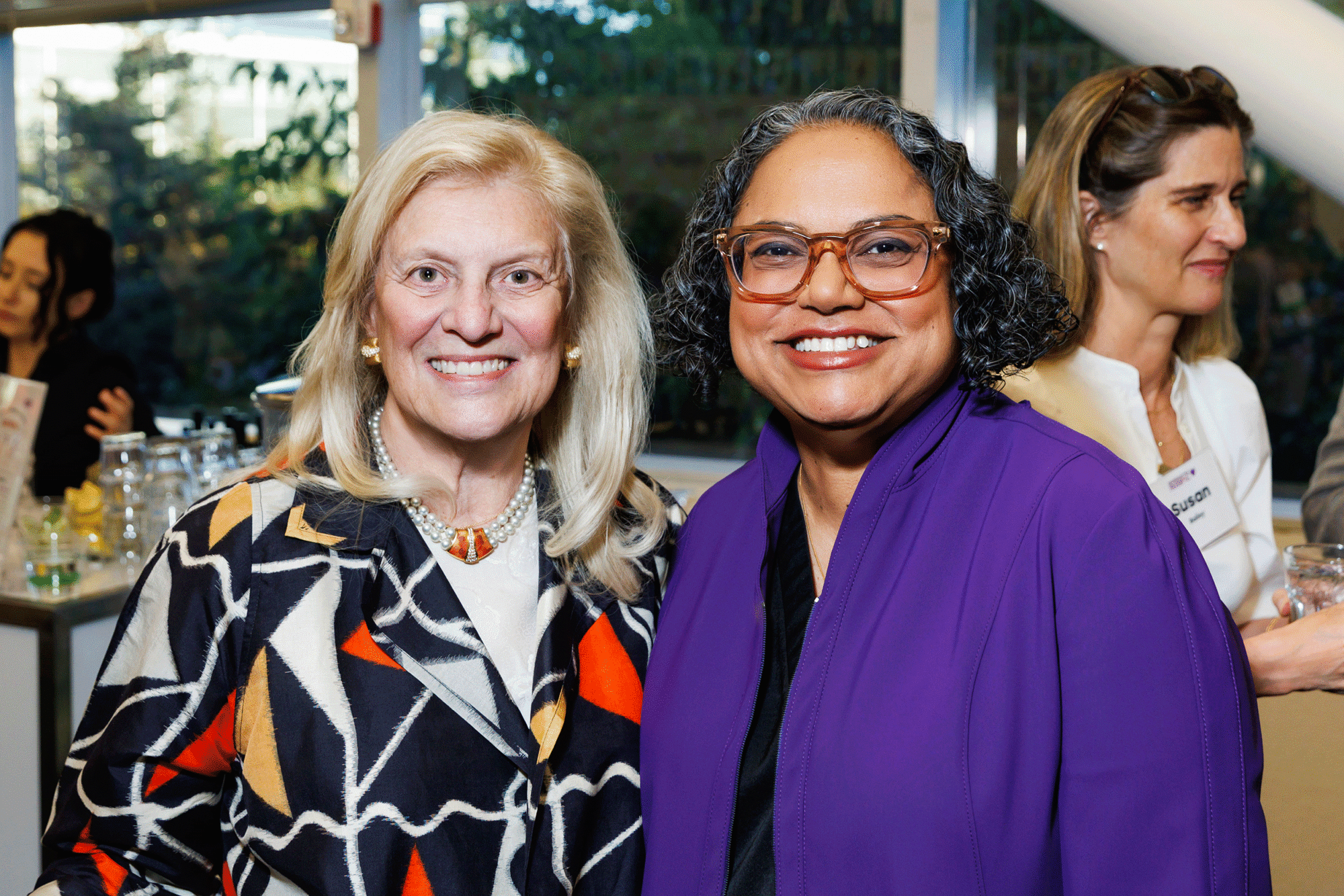 Susan Hyatt and Mini Timmaraju at An Evening for Reproductive Freedom: 26th Annual Peninsula Fundraiser