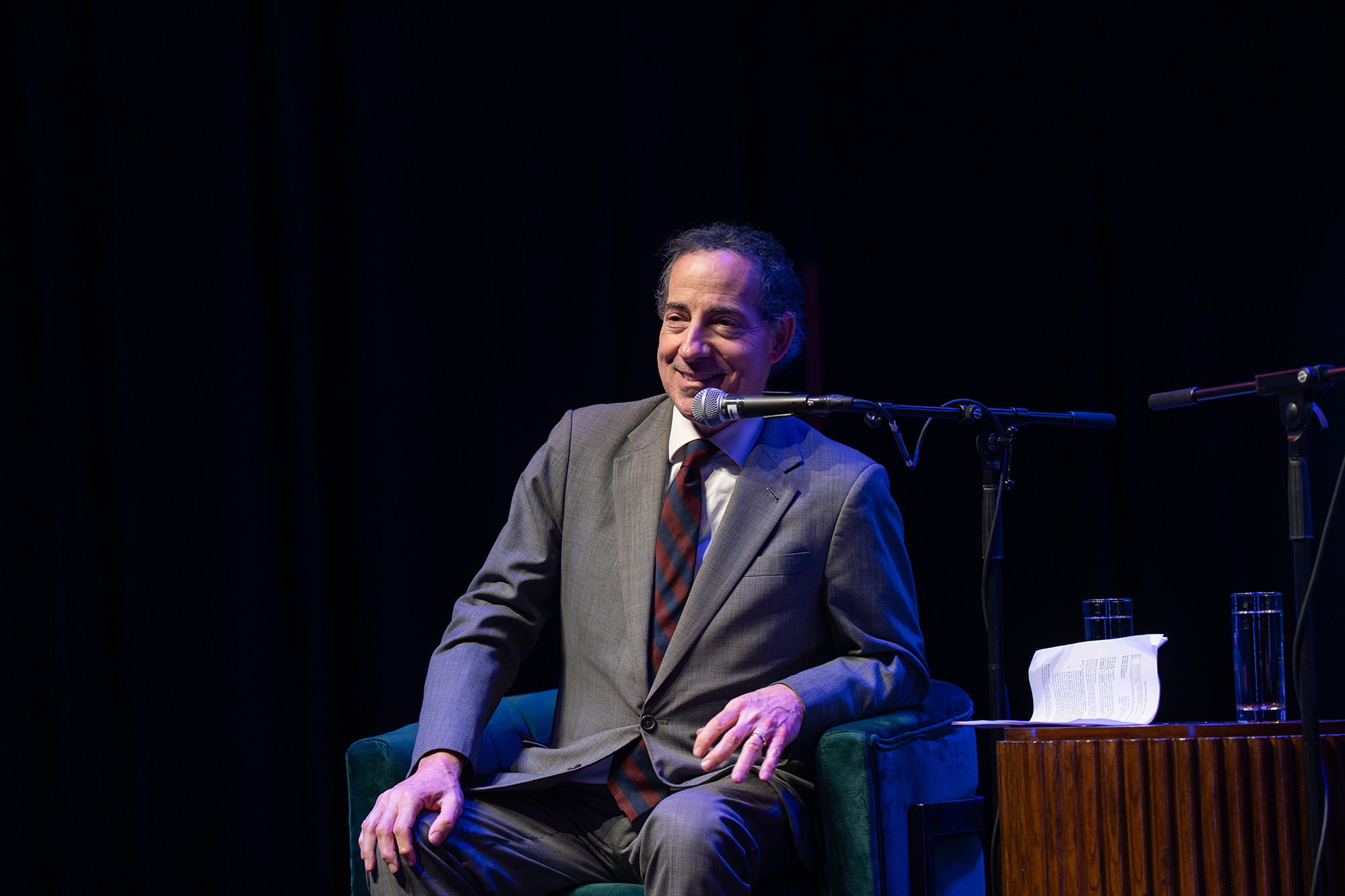 Rep. Jamie Raskin at the live recording of My Body. My Pod. Episode 20