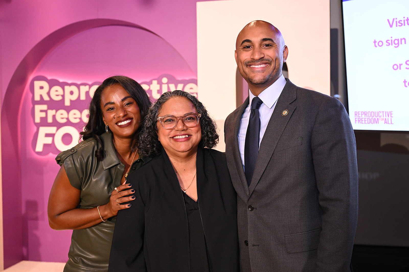 Reproductive Freedom for All 2026 - Mini Timmaraju, Rep. Shomari Figures