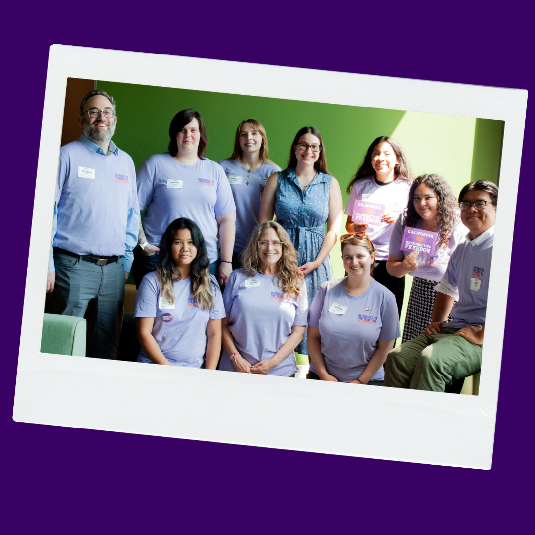 Reproductive Freedom for All California members at Lobby Day 2026.