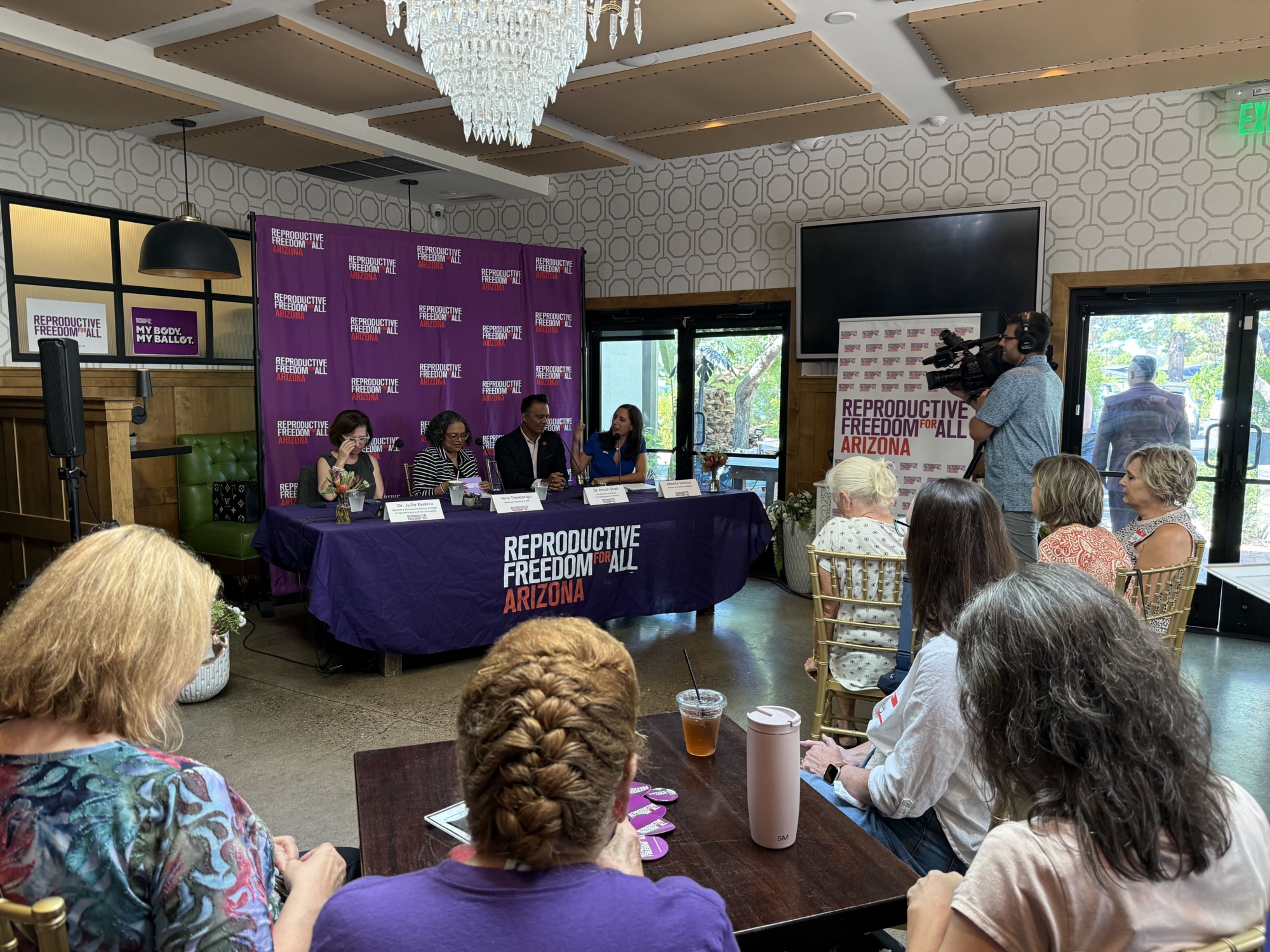 Our Arizona state chapter hosted a roundtable for endorsed candidate Amish Shah.