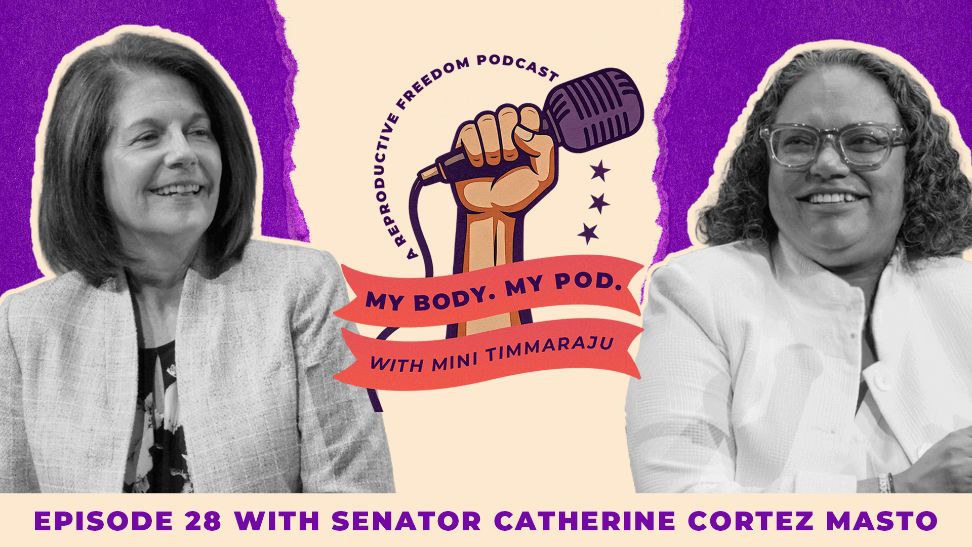 Senator Catherine Cortez Masto on My Body My Pod Cover