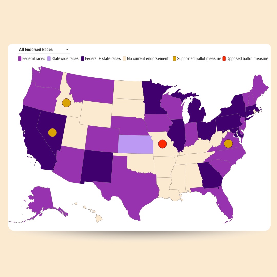 Explore the 2026 Elections Map for Reproductive Freedom