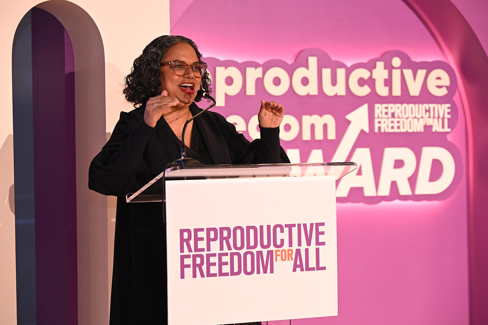 Reproductive Freedom for All's Freedom Forward cocktail reception 2026 - Mini Timmaraju